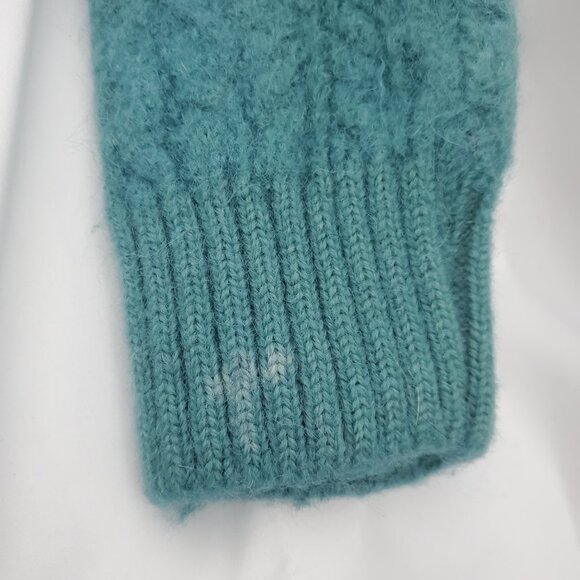 Vintage 70s Highland Homes Scottish 100% Wool Cropped Cardigan - S - Picture 12 of 12